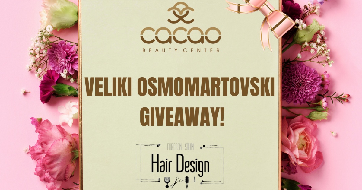 VELIKI OSMOMARTOVSKI GIVEAWAY